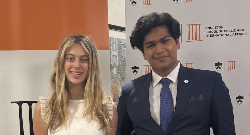 Nirvana Carbon founders Emma Limor and Sunrit Panda